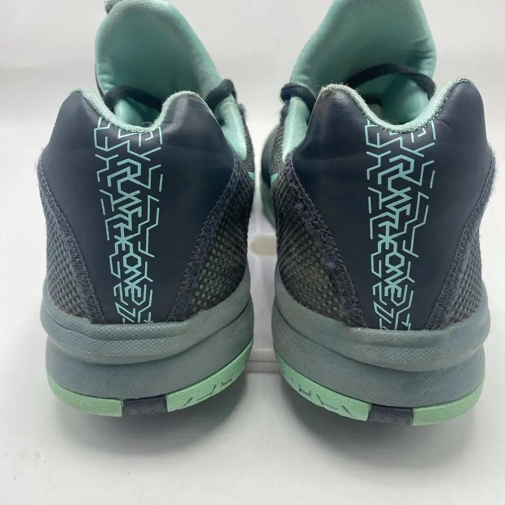 Nike Zoom Run The One Men Size 9 Green Athletic Basketball Shoes 3724